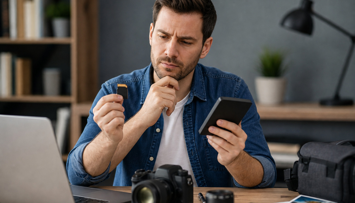Comment choisir entre carte mémoire et disque dur pour sécuriser vos données ?